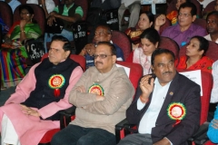 Dr.  AVK at an art event with contemporaries