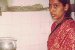 Mrs. Krishna Kumari at home