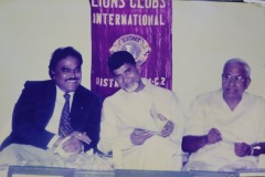 In conversation with former Chief Minister Shri. N. Chandrababu Naidu.