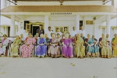 All the residents at Sevashram in a group photo